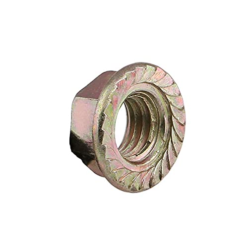 Dadi Per Filo Grosso 50 Dadi Esagonali 3/4-10 Grado 8 In Acciaio Zincato Giallo - Per Filettatura Grossa M 10x1 25 - Foto 6