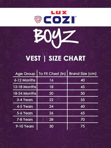 Image of Lux Cozi Sleeveless Gym Vest for Boys | 100% Cotton Material | Round Neck, Regular Fit | Pack of 4 | Color and Print May Vary