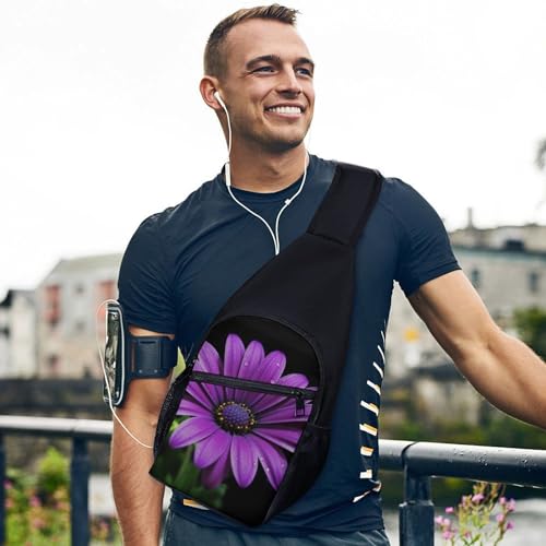 Mochila tipo bandolera blanca para deporte y uso casual miniatura 3