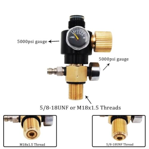 Régulateur de pression HPA réglable pour stabiliser la trajectoire de tir - 8