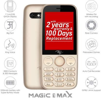 itel magic 1 back cover