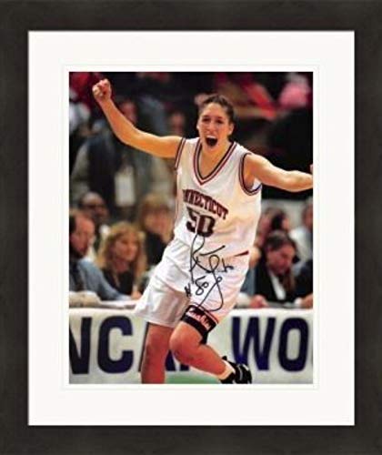 Autograph Warehouse 454846 8 x 10 in. University of Connecticut UCONN Huskies 1995 NCAA Champions No. SC1 Matted & Framed Rebecca Lobo Autographed Photo