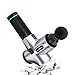 Darkiron Massage Gun Deep Tissue Percussion Muscle Massager for Pain Relief, Handheld Electric Body Massager Sports Drill Portable Super Quiet Brushless Motor, Silver