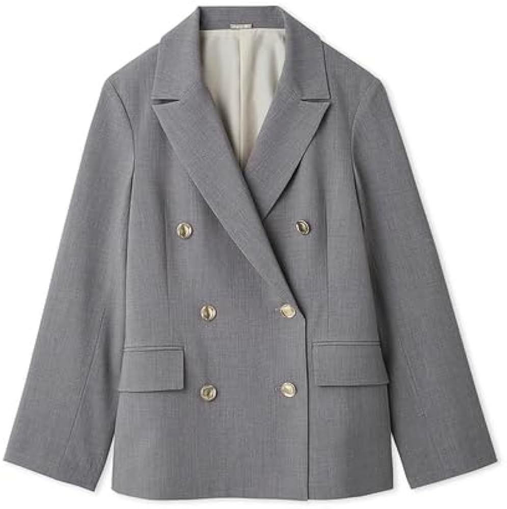 Amazon | [スナイデル] Sustainaイレギュラー金ボタンジャケット