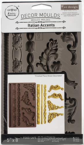 PRIMA MARKETING INC Redesign - Molde (5 x 8 ITAL ACCNT, detalles italianos, talla única) Cover