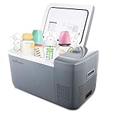 SetPower 21 QT 12 Volt Portable Fridge Freezer for Car and Home, 0℉-50℉, DC 12/24V, AC 110V,...