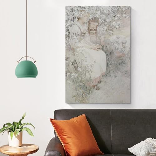 Alphonse Mucha œuvre sur toile de prestige pour décoration murale