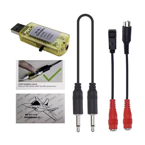 Strumento di simulazione di volo 30 in 1 connettore USB standard per gli appassionati di controllo remoto facile da usare