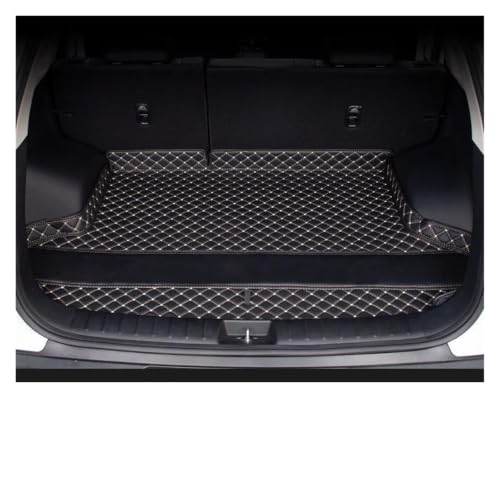 Tapis protection coffre en cuir imperméable pour Koleos 2 noir beige