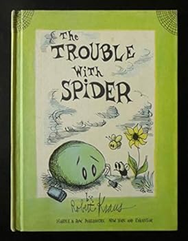 Hardcover the trouble with spider Book