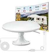 RV TV Antenna for Smart TV Outdoor, 720° Long Range Omni directional Reception Digital HD Antenna...