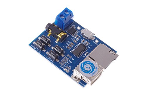 SMAKN Decodificadores Mp3 sem perdas, amplificador de potência de decodificação, módulo de áudio MP3