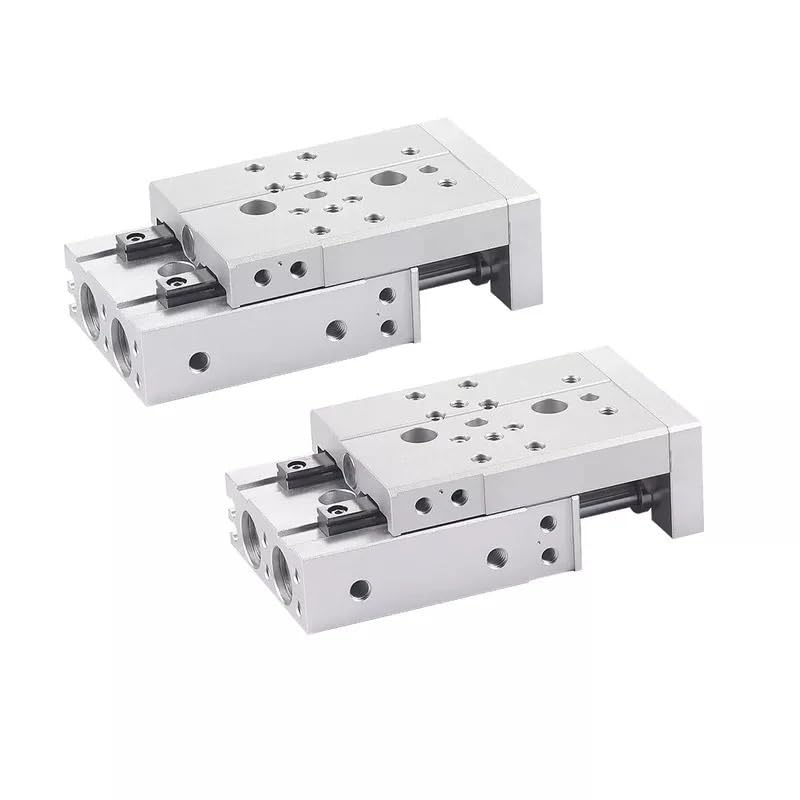 Rail de guidage pneumatique HLQ25X20 cylindre double effet coulissant
