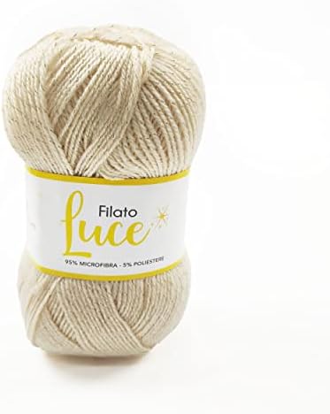 Gomitolo Di Lana Panini Tessuti Maxi Pure Merinos - 100% Merino Extrafine - 50g, 90m - Made In Italy - Per Ferri E Uncinetto