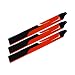 Microheli Carbon Plastic Triple Main Blade (for MH-I180001TRD Series) (RED) - Blade Infusion 180