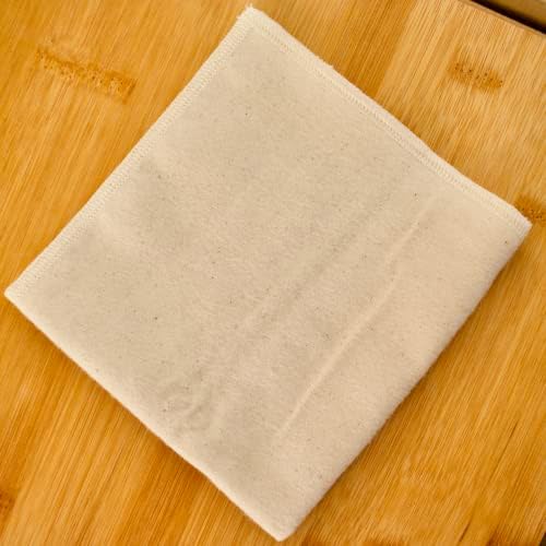 Reusable Organic Cotton Coffee Filters for Pour-Over Coffee Maker and Coffee Drippers - Handmade Eco-Friendly Cloth Filters Made in the USA (Chemex) image 4
