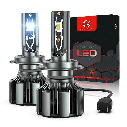 Ya en mundofriki.es: CAR WORK BOX Bombillas H7 LED 16000LM 80W, 6500k Blanco H7 Lámpara de Faro LED Para Coche, 400% Más Brillante Que la Halógena