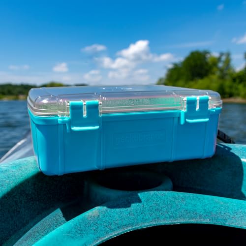 Caja seca impermeable geckobrands con forro de silicona – resistente, a prueba de polvo y golpes para almacenamiento de electrónicos y equipo miniatura 6