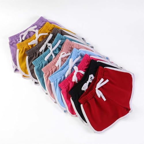 Cute Shorts for Teen Girls Athletic Soccer Basketball Shorts Kids Quick Dry Sports Gym Workout Running Short Pants3