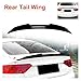 Compatible for Audi A5 8T Sportback 2007-2016 Four Door PSM Rear Top Tail Wing Spoiler Car Body Kit Modification(Glossy Black)