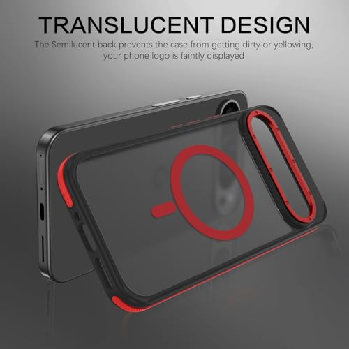 Coque Pixel 9 magnétique avec bord antidérapant protecteur