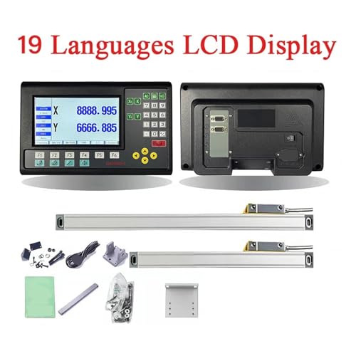 Set digital 2/3PCS 50-1000mm lectura LCD 3 ejes 2 ejes miniatura 2
