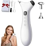 Emesak TMJ Massager Tool with Heat & Vibration - 4-in-1 Jaw Pain Relief Device, 3 Temperature Modes, Meridian Massagers, Rechargeable & Portable, Portable for Home/Travel (Black)