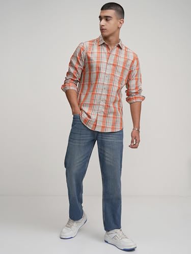 Image of Highlander Men's Straight Fit Jeans | Stretchable | Everyday Comfort & Style| Jeans for Man
