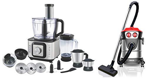 Inalsa WD21-1600W 1000W Food Processor With Blender Jar Inalsa WD21-1600W 1000W Food Processor With Blender Jar
