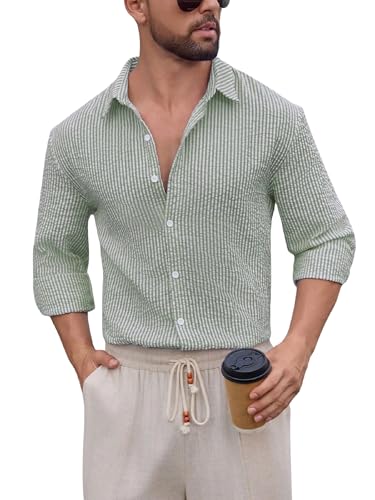 Image of Lymio Men Shirt || Striped Shirt for Man || Full Sleeve || Casual Style (Packs Also Available) (Crush-Lining-New)