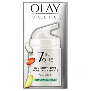 Olay Total Effects 7in1 Fragrance Free Moisturiser With Niacinamide, 50ml