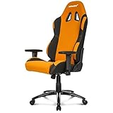 AKRacing Prime - AK-7018-BO - Silla Gaming, Color Negro/Naranja