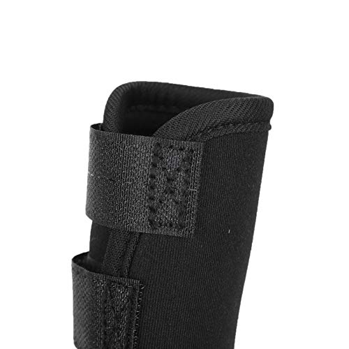Image of 1Pair Dog Front Leg Brace, Adjustable Dog Elbow Protector Pads, Breathable Compression Dogs Leg Sleeve to Stop Licking, Dogs Elbow Brace for Arthritis, Sprain, Injury Recovery (L)