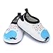 JIASUQI Baby Athletic Sneakers Water Skin Shoes Socks for Beach River Boating,Beige Dophin 12-18 Months