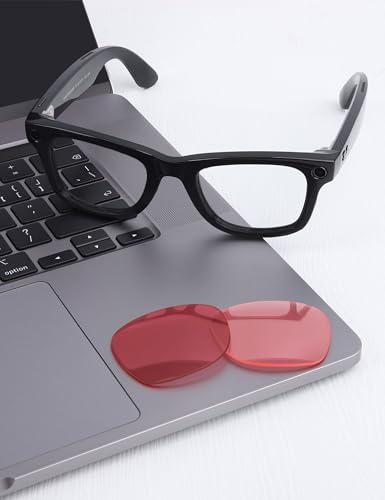 Image of Mryok Replacement Lenses Compatible with Ray-Ban Meta Wayfarer RW4006 50mm / Gen 2 RW4012 50mm Smart Glasses, HD Polarized