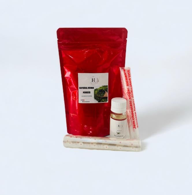 Henna DIY kit ( Henna Biggners kit )-image-15