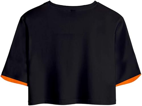 Miniatura 3 de My Sky Conjuntos de anime de 2 piezas para mujer, conjuntos de top corto y pantalones cortos