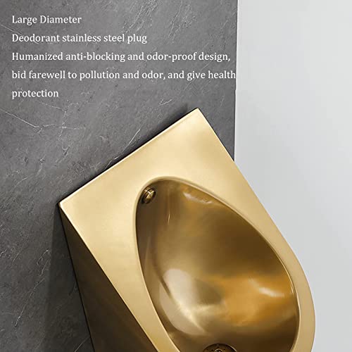 Urinario de acero inoxidable 304 de pared con sensor para bano 7