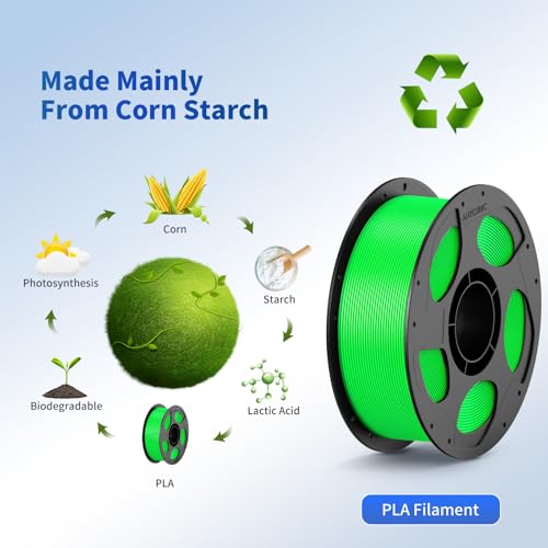 image for ANYCUBIC PLA 3D Printer Filament, 3D Printing PLA Filament 1.75mm Dime