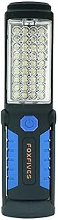 Rechargeable Inspection Lamp 36+5 LED Torch Camping Light Hands-Free Work Light Flashlight Magnet Base and Hanging Hook for Home, Auto Repair, Outdoor Camping Hiking Garage Emergencies Use (Blue)