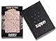 Zippo Sturmfeuerzeug - Vine and Leaves, High Polish Rose Gold, Laser 360° - Nachfüllbar - Wiederverwendbar - Windfestes Design - Geschenkbox - Made in USA