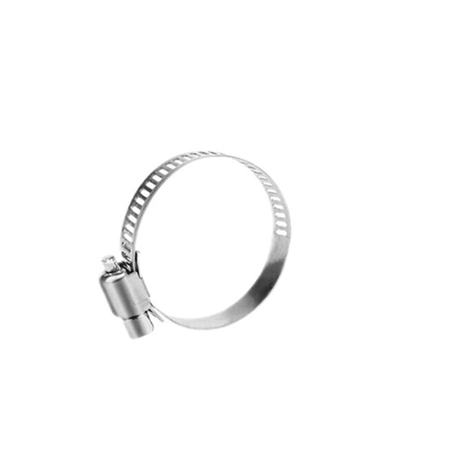 130 Stück/100 Stück Schlauchschellen-Set, Edelstahl-Sortiment, Schneckengetriebeschellen for Rohre, Sanitärrohre, Heimwerker(130pcs)