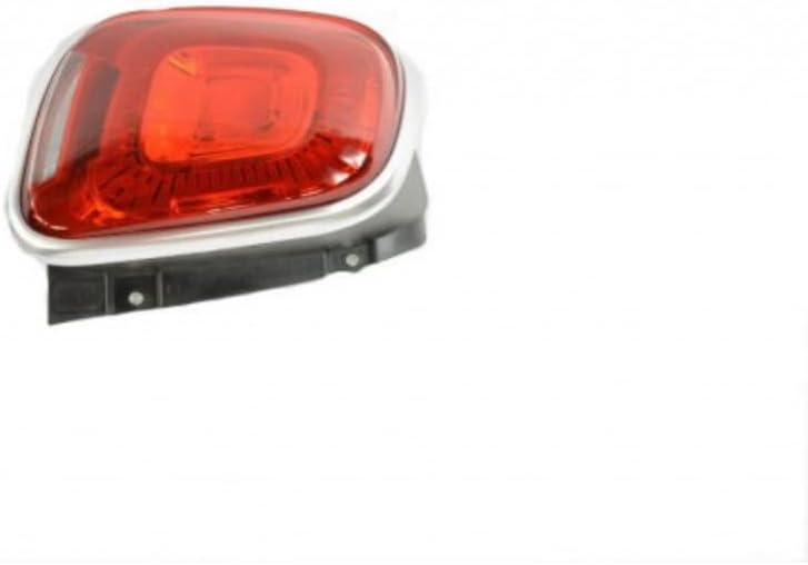 KarParts360 For Fiat 500X 2016 2017 2018 Tail Light Assembly Driver Side Chrome CAPA For FI2818103 | 68285132AA