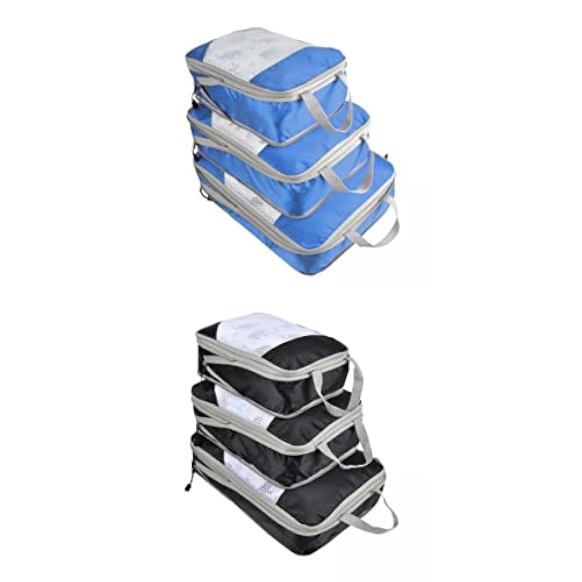 6Pcs Luggage Packing Organizer Bags Travel Accessories, Dark Blue