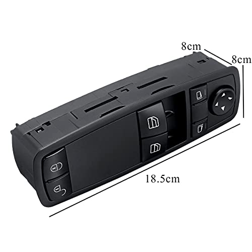 Commande lève-vitre A1698206410 avec commande centralisée fluide pour Benz W169 - 5