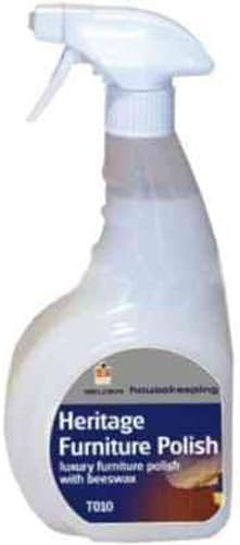 Selden T010 Heritage Luxury Beeswax Furniture Polish, Trigger Spray, 750 mL