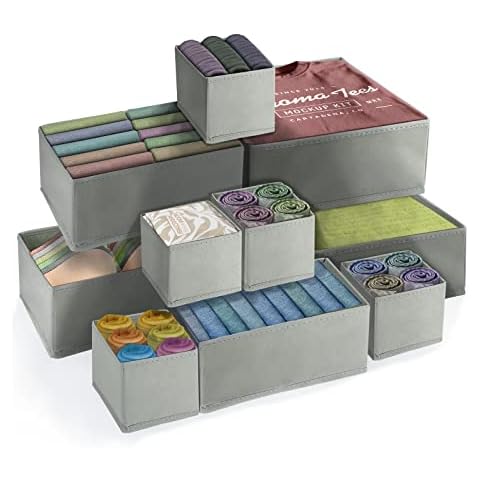 FAMKEEP 10 Pcs Organizador Armario Ropa Cover