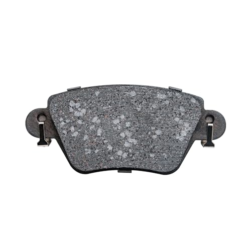 Image of Detroit Axle - Rear Brake Pads for 2002 2003 2004 2005 Jaguar X-Type Ceramic Brake Pads w /Hardware Replacement