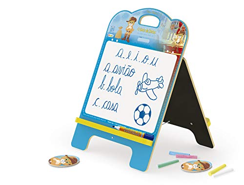 Lousa 2 Em 1 – O Gato De Botas Junges Azul