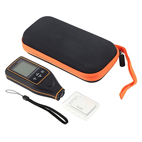 Paint Thickness 0-1700um Digital Coating Thickness Voice Broadcast Data Storage 2 Inch HD Color Screen 0.1um 1um Resolution for Car Paint Rubber Enamel